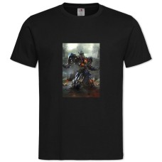 TTransformers Hero Optimus Prime -shirt with Print Transformers Hero Optimus Prime - 2XL black