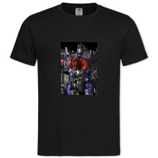 TTransformers Optimus Prime Robot -shirt with Print Transformers Optimus Prime Robot - 2XL black