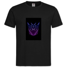 TTransformers Neon Print -shirt with Print Transformers Neon Print - 2XL black