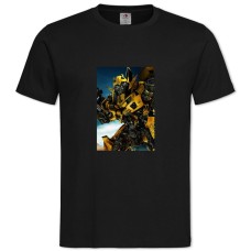 TTransformers Bumblebee Robot Hero -shirt with Print Transformers Bumblebee Robot Hero - 2XL black