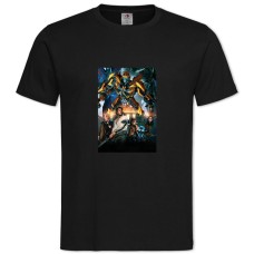 TTransformers Characters -shirt with Print Transformers Characters - 2XL black
