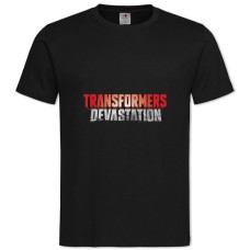 TTransformers Main Logo -shirt with Print Transformers Main Logo - 2XL black