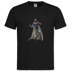 Футболка з принтом Марвел Віжн - 2XL чорна