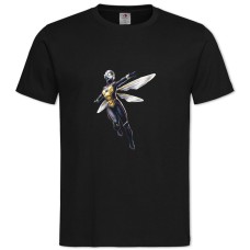 Футболка з принтом Марвел Оса - 2XL чорна