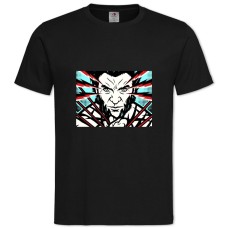 TX-Men Wolverine Art -shirt with Print X-Men Wolverine Art - 2XL black