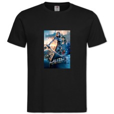 TAlita Battle Angel Print -shirt with Print Alita Battle Angel Print - 2XL black