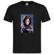 TAlita Battle Angel Hero -shirt with Print Alita Battle Angel Hero - 2XL black