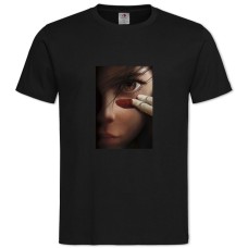 TAlita Battle Angel Hero Print -shirt with Print Alita Battle Angel Hero Print - 2XL black