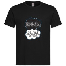 TВиноваты Звёзды Quote 1 -shirt with Print Виноваты Звёзды Quote 1 - 2XL black