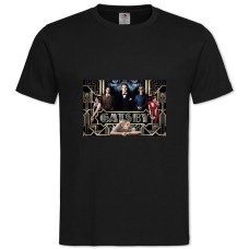 TThe Great Gatsby Main Theme -shirt with Print The Great Gatsby Main Theme - 2XL black