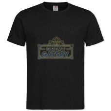 TThe Great Gatsby Main Logo -shirt with Print The Great Gatsby Main Logo - 2XL black