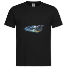 TThe Fast And The Furious Cute Logo -shirt with Print The Fast And The Furious Cute Logo - 2XL black