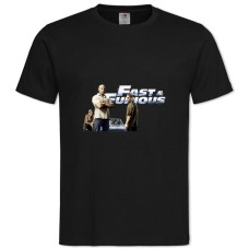 TThe Fast And The Furious Heroes -shirt with Print The Fast And The Furious Heroes - 2XL black