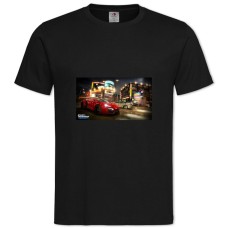 TThe Fast And The Furious Cars Print -shirt with Print The Fast And The Furious Cars Print - 2XL black