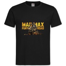 Футболка с принтом Безумный Макс Главные Герои - 2XL черная