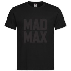 Футболка с принтом Безумный Макс Логотип - 2XL черная
