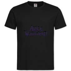 TAlice In Wonderland Logo -shirt with Print Alice In Wonderland Logo - 2XL black