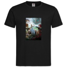TAlice In Wonderland Universe -shirt with Print Alice In Wonderland Universe - 2XL black