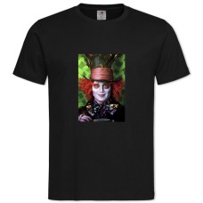 TAlice In Wonderland Mad Hatter Hero -shirt with Print Alice In Wonderland Mad Hatter Hero - 2XL black