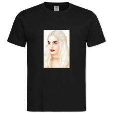 TAlice In Wonderland White Queen -shirt with Print Alice In Wonderland White Queen - 2XL black