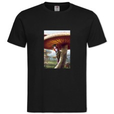 TAlice In Wonderland Mad Hatter Hero Print -shirt with Print Alice In Wonderland Mad Hatter Hero Print - 2XL black