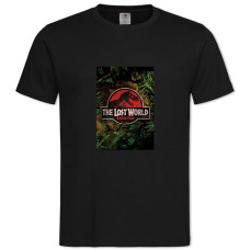 Футболка з принтом Парк Юрського Періоду Втрачений Світ - 2XL чорна