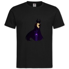 Футболка з принтом Малефісент Герой - 2XL чорна