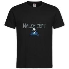 Футболка з принтом Малефісент Героїчний Принт - 2XL чорна