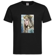 Футболка з принтом Малефісент Аврора Герой - 2XL чорна