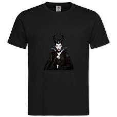 Футболка з принтом Малефісент Принт Гарний Герой - 2XL чорна