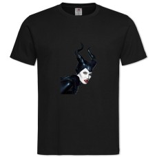 Футболка з принтом Малефісент Чудовий Героїчний Принт - 2XL чорна