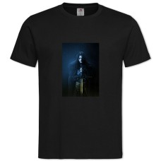 Футболка с принтом Игра Престолов Джон Сноу - 2XL черная