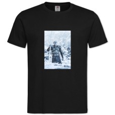 Футболка с принтом Игра Престолов Король Ночи Герой Принт - 2XL черная