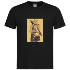 Футболка с принтом Игра Престолов ГТА Издание Дайнерис Таргариен - 2XL черная