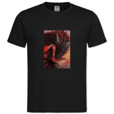 Футболка с принтом Игра Престолов Мать Драконов - 2XL черная