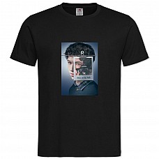 T13 Reasons Why Tyler Hero -shirt with Print 13 Reasons Why Tyler Hero - 2XL black