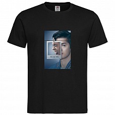 T13 Reasons Why Zach -shirt with Print 13 Reasons Why Zach - 2XL black