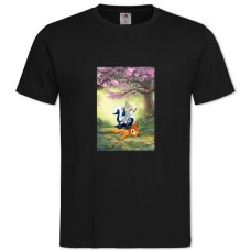 TBambi Friends -shirt with Print Bambi Friends - 2XL black