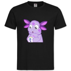 TThoughtful Luntik -shirt with Print Thoughtful Luntik - 2XL black