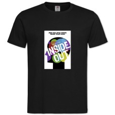 Футболка с принтом Головоломка Главная Тема - 2XL черная