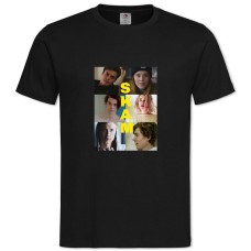 TSkam Heroes -shirt with Print Skam Heroes - 2XL black