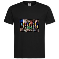 TSkins Heroes Print -shirt with Print Skins Heroes Print - 2XL black