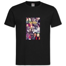 TSkins Cute Print -shirt with Print Skins Cute Print - 2XL black