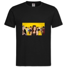 TSkins Main Heroes Print -shirt with Print Skins Main Heroes Print - 2XL black