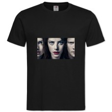 TSkins Cute Heroes -shirt with Print Skins Cute Heroes - 2XL black
