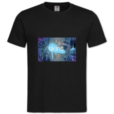 TSkins Logo Heroes -shirt with Print Skins Logo Heroes - 2XL black