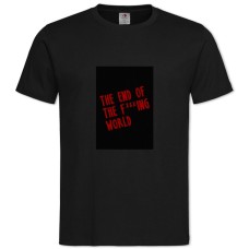 TThe End Of The F *** Ing World Logo -shirt with Print The End Of The F *** Ing World Logo - 2XL black