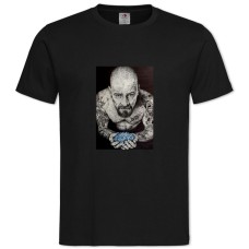 TBreaking Bad Art Walter White -shirt with Print Breaking Bad Art Walter White - 2XL black