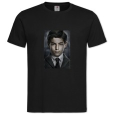 Футболка с принтом Готэм Брюс Вейн - 2XL черная