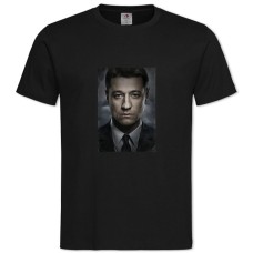 Футболка с принтом Готэм Джеймс Гордон - 2XL черная